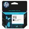 HP 711 80-ml Black Ink Cartridge - Inkjet - 1 Each (CZ133A)