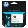 HP (711) - Paquet de 3 cartouches d'encre jaune pour imprimantes HP - Jet d'encre - 29 ml (CZ136A)
