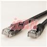 Câble de raccordement iCAN CAT6 RJ45, sans accroc, 3 pi, noir