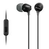SONY MDR-EX15AP Écouteurs intra-auriculaires EX avec micro et télécommande, noir