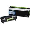 artouche de toner de retour de programme à rendement élevé Lexmark 601H - Noir - Lase