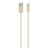 BELKIN F8J144bt04-GLD Lightning to USB 2.0 Cable (4 ft.) - Gold