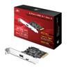 Vantec 2-Port USB 3.1 Gen II Type A/C PCIe Host Card (UGT-PC371AC)