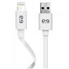 PUREGEAR Charge/Sync Flat Cable Lightning 4ft. White