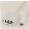 Adaptateur iCAN USB 3.1 Type C (M) vers VGA/XWGA/SVGA PC/TV/Moniteur (F)