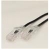 Câble de raccordement LAN iCAN Super Slim Premium Cat6 Gigabit, noir - 15 pieds