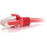 Câble UTP sans accroc Cat5e C2G - Rouge 5 pi