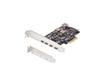 STARTECH 5-Port USB PCIe Card - (PS4C3IA3-USB-C-CARD)