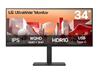 LG 34 po 3440 x 1440 60 Hz Entreprise Moniteur