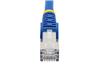 30ft CAT6a Ethernet Cable - Blue - Low Smoke Zero Halogen (LSZH) - 10G