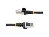 30ft CAT6a Ethernet Cable - Black - Low Smoke Zero Halogen (LSZH) - 10