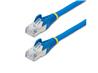 30ft CAT6a Ethernet Cable - Blue - Low Smoke Zero Halogen (LSZH) - 10G