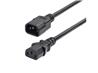 StarTech.com 1ft (0.3m) Power Extension Cord