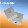SSD portable, robuste et de petite taille, alimenté par bus, 1 To, NVM