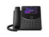 Cisco Desk Phone 9861, Carbon Black - 5-inch Color LCD - USB-A, USB-C,