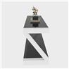 iCAN Tempered Glass Top TV Stand