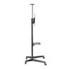 Brateck Versatile & Compact Steel TV Cart (Black)