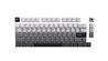 Luminkey 75V2 Tri-Mode 75% Full 6063 Aluminum Keyboard, Aurora Silver