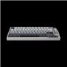 Luminkey 75V2 Tri-Mode 75% Full 6063 Aluminum Keyboard, Aurora Silver