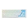 YUNZII AL65 White Gasket Mounted Aluminum Mechanical Keyboard