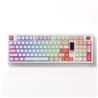 Akko 5098B Customizable Tri-Mode Mechanical Keyboard, Classic Pink Opt