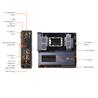 Carte mère GIGABYTE W790 AI TOP avec processeur Intel Xeon W (LGA4677), E-ATX, DDR5, 6x M.2, PCIe 5.0, Thunderbolt 4, WIFI7,...