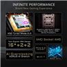 GIGABYTE X870E AERO X3D DARK WOOD AMD AM5 ATX Carte mère