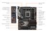 Carte mère GIGABYTE X670 GAMING X AX V2 AM5 LGA 1718 AMD X670 ATX(Open Box)