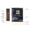 GIGABYTE X870E AORUS MASTER X3D AMD AM5 LGA 1718 ATX Motherboard