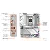 GIGABYTE X870 AORUS ELITE X3D ICE AMD AM5 ATX Motherboard