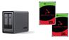 UGREEN DXP2800 2-Bay NAS (Diskless) + 2x Seagate IronWolf Pro 28TB 512MB Cache Internal Desktop HDD SATA