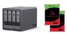 UGREEN DXP4800 Plus 4-Bay NAS (Diskless) + 2x Seagate IronWolf Pro 24TB SATA 3.5 Hard Drive (ST24000NT002)