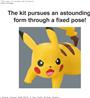 Pokemon Model Kit Quick!! 03 PIKACHU (Battle Pose)