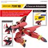 BANDAI HG 1/100 VF-19 Custom Fire Valkyrie avec amplificateur de son