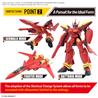 BANDAI HG 1/100 VF-19 Custom Fire Valkyrie avec amplificateur de son