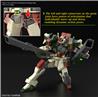 BANDAI HGCE #253 1/144 Lightning Buster Gundam "Gundam SEED Freedom" Kit de modélisation