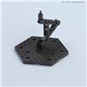 BANDAI Hobby Action Base 5 Noir