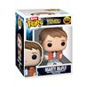 Funko Pop! Bitty  Back to The Future - Marty McFly with Time Machine