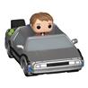 Funko Pop! Bitty  Back to The Future - Marty McFly with Time Machine