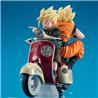 MegaHouse DESKTOP REAL Dragon Ball Super Saiyan Mortorbike