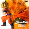 BANDAI Banpresto Dragon Ball Z Super Saiyan Son Goku Grandista Statue