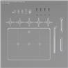 BANDAI Hobby Action Base 8 1/100 [CLEAR COLOR]
