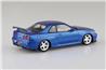 Aoshima 1/32 SNAP KIT Nissan R34 Skyline GT-R Custom Wheel (Blue)