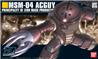 BANDAI Hobby HGUC 1/144 #78 MSN-04 Acguy 'Mobile Suit Gundam' Kit de modélisation