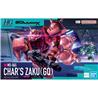 BANDAI Hobby HG 1/144 Mobile CHAR'S ZAKU GQuuuuuuX GUNDAM Model Kit