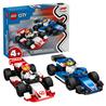 LEGO City Les voitures de course de F1 Williams Racing et Haas F1 , en
