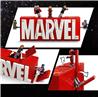 LEGO Marvel: MARVEL Logo & Minifigures Building Toy 76313