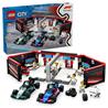 LEGO City F1 Garage & Mercedes-AMG & Alpine Cars Toy Playset 60444