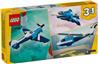LEGO Creator 3in1 Aircraft: Race Plane Toy Vehicle Playset 31160
