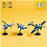 LEGO Creator 3in1 Aircraft: Race Plane Toy Vehicle Playset 31160